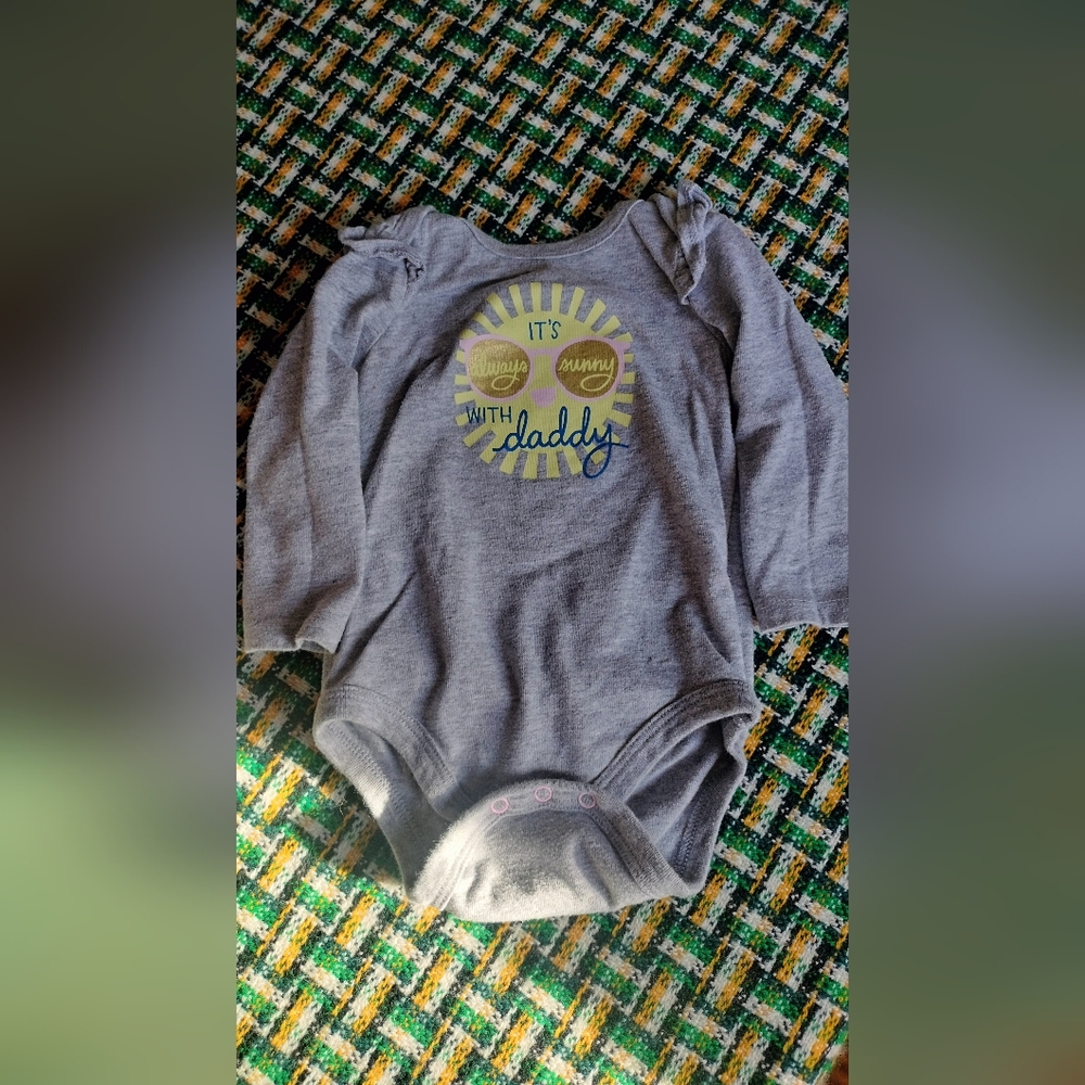 Cat & Jack "It's Always sunny With Daddy" Crawler/Snapsuit